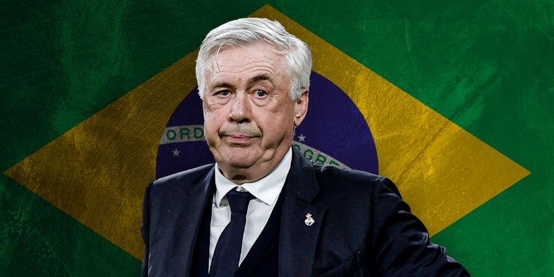 Ancelotti sẽ bắt đầu dẫn dắt đội tuyển Brazil từ tháng 7 năm 2025